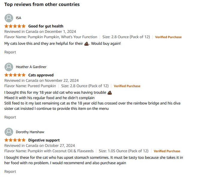 Weruva Pumpkin Patch Up reviews